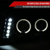2004-2012 Chevrolet Colorado/ GMC Canyon Dual Halo Projector Headlights (Matte Black Housing/Clear Lens)